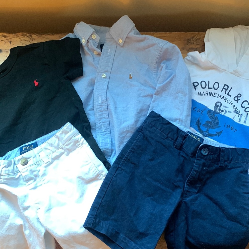 Lot of Ralph Lauren boy clothes 3T & 4T